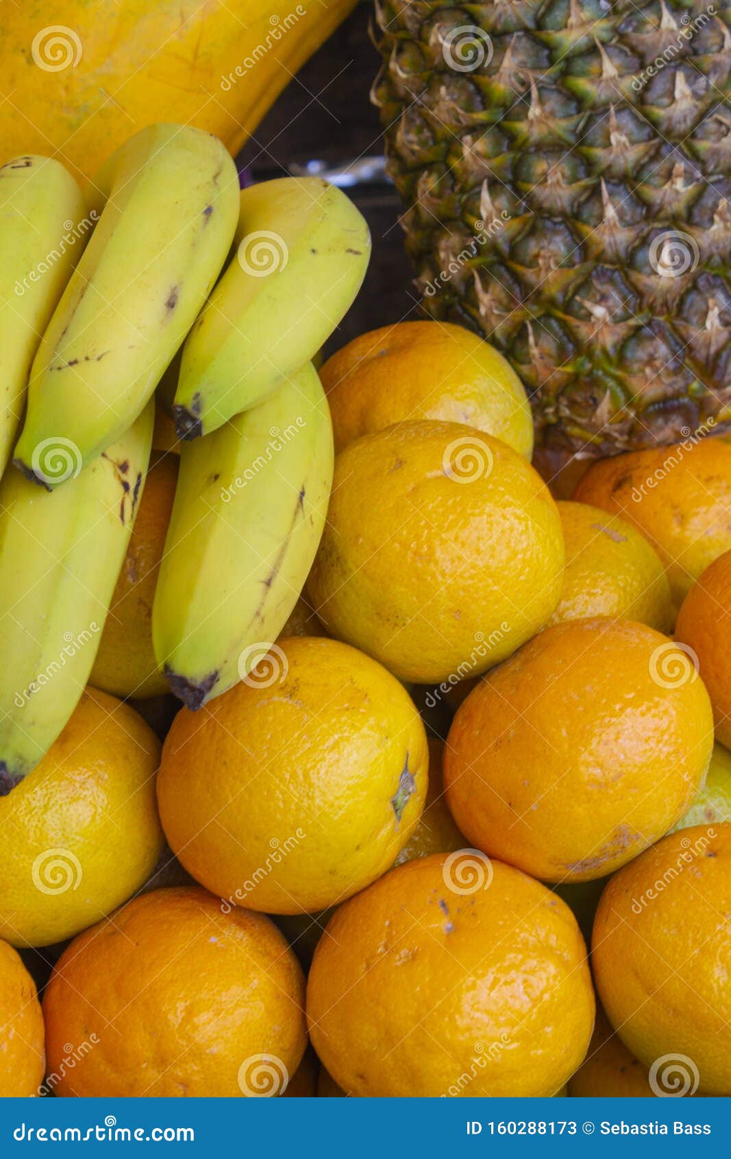 Oranges Bananas And Pineapple A Healthy Combination To Start The Day