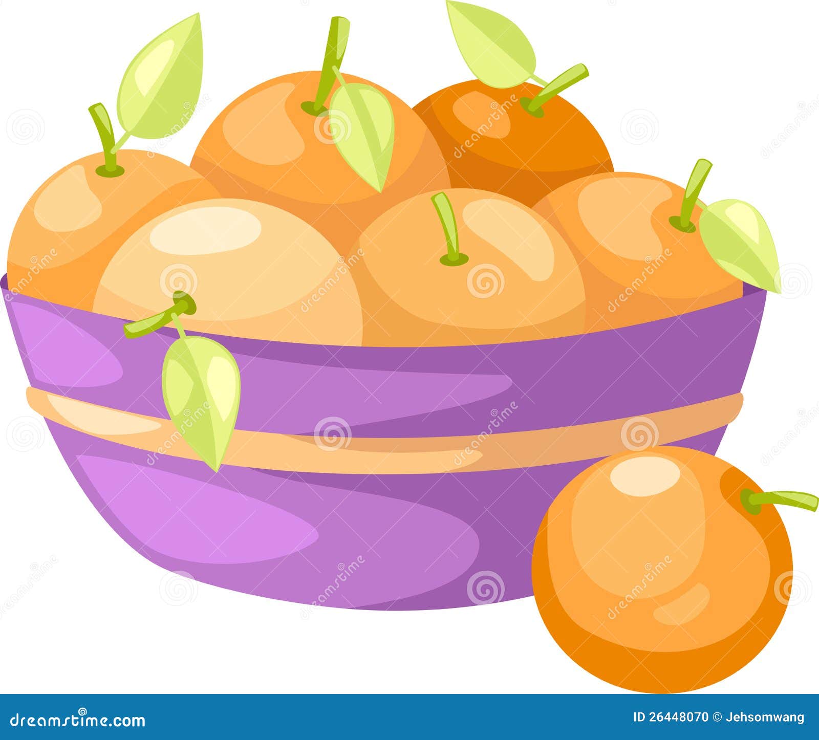 Oranges in basket vector stock vector. Illustration of drink 26448070