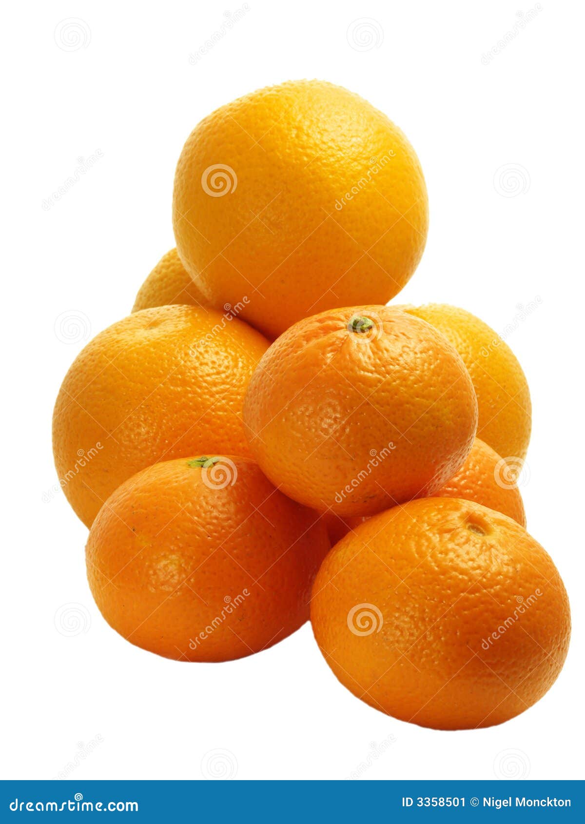 Oranges and clementines stock image. Image of fruit, pith 3358501