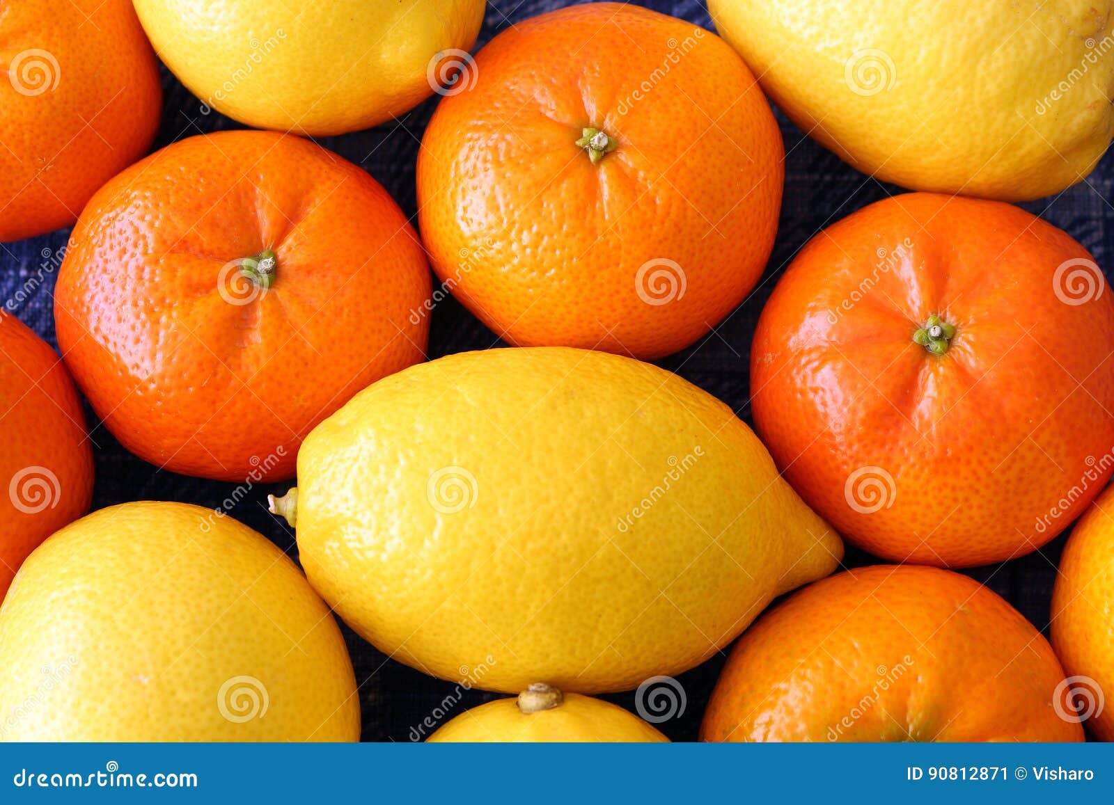 Oranges And Lemons Stock Image Image Of Food Vitamin