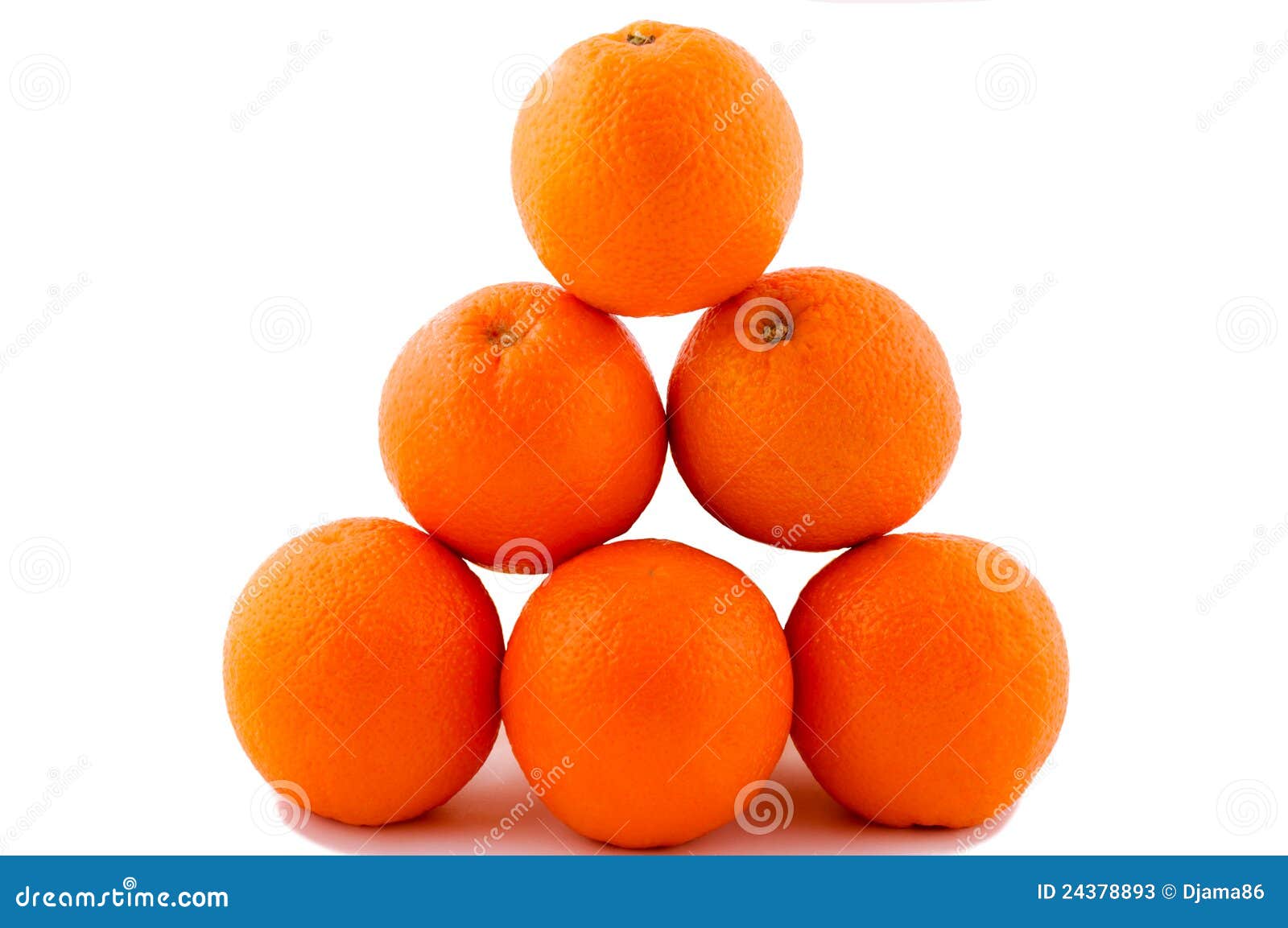 oranges pyramide