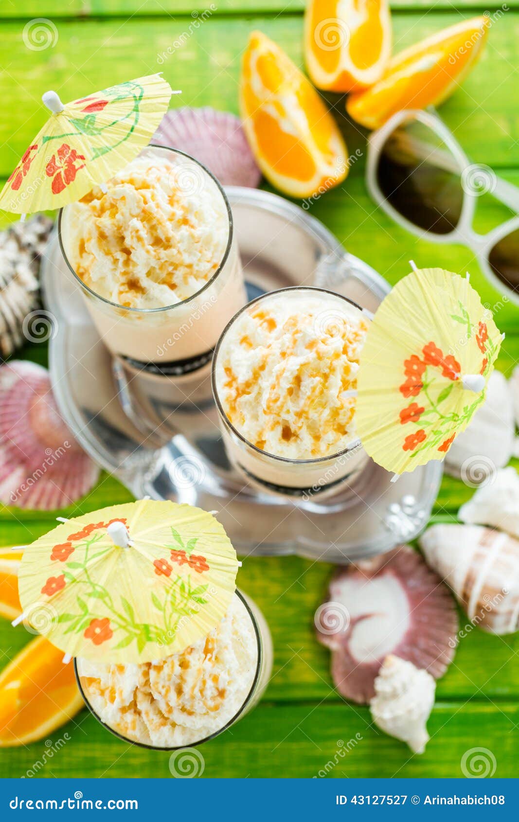 Orangesicle cold drink stock image. Image of cream, orangesicle 43127527