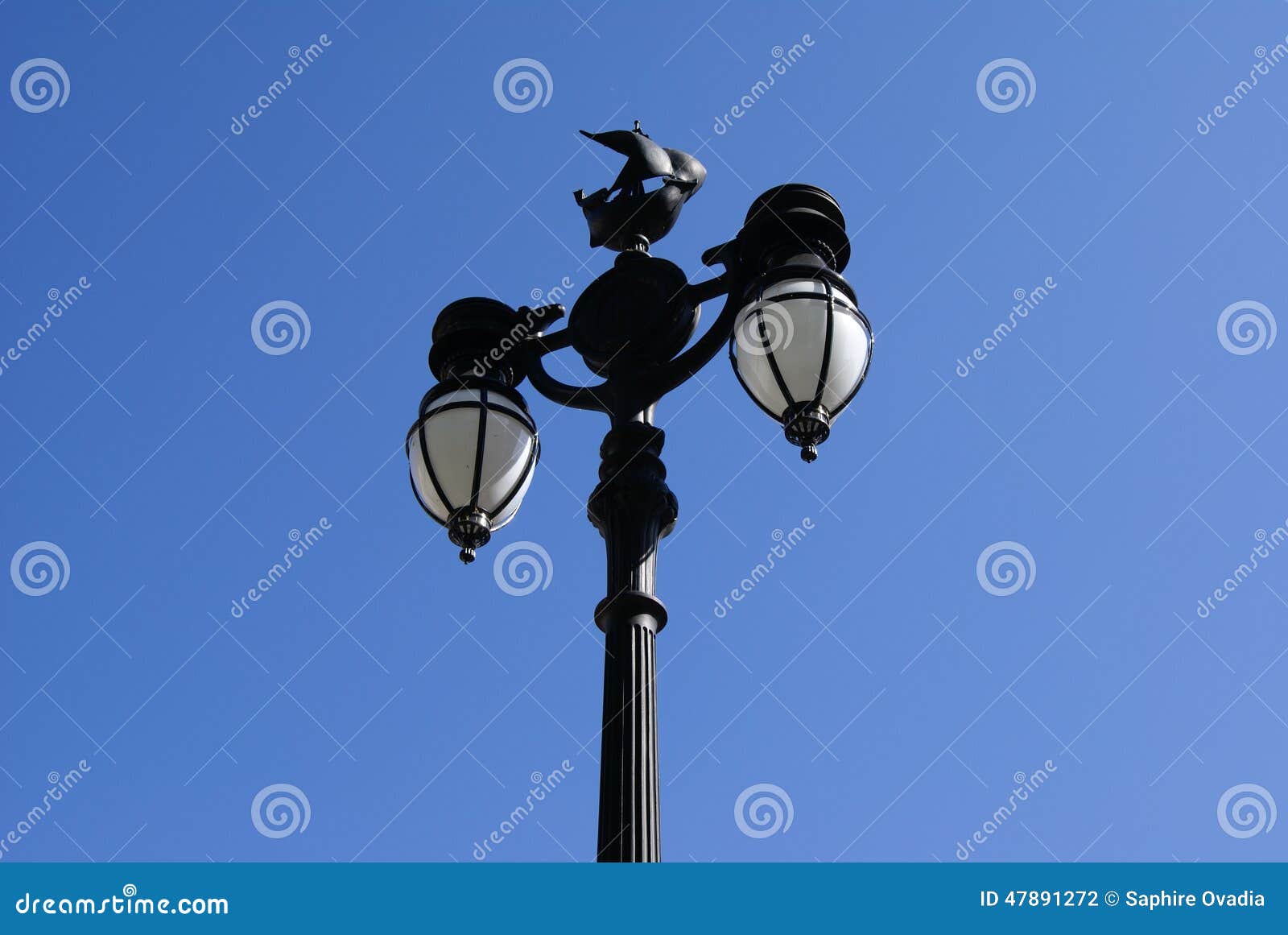orante street lamp or light, london, england