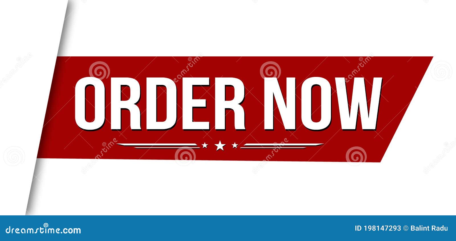 Order now banner design stock vector. Illustration of advertising