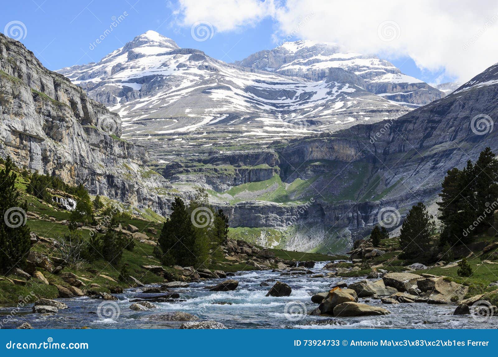 Ordesa Nationalpark Stockbild Bild Von Nationalpark