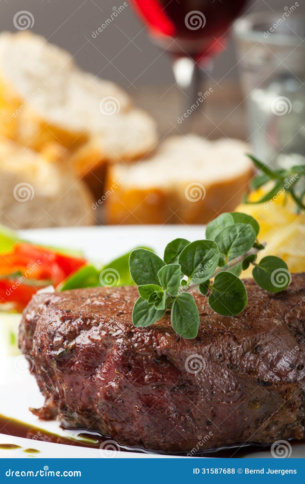 Oregano stock photo. Image of potato, gravy, gourmet 31587688