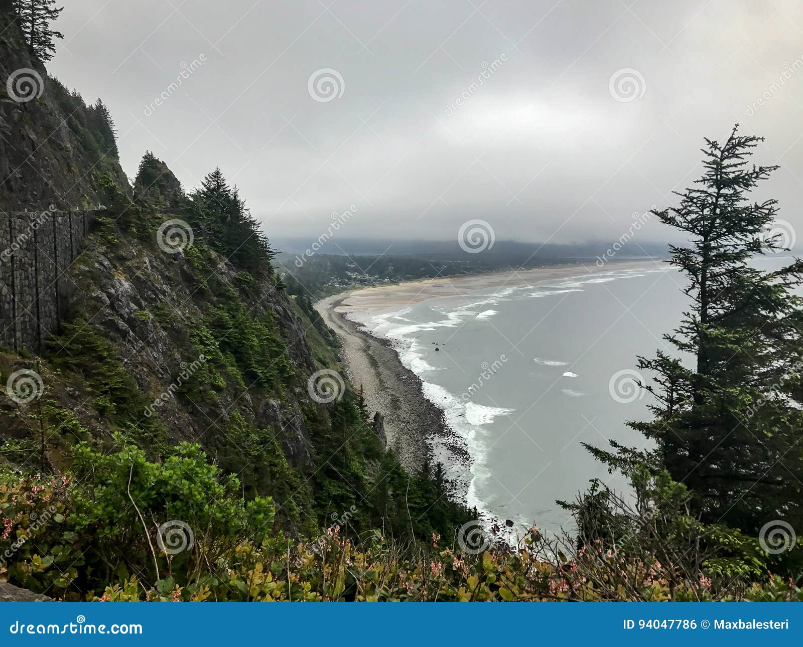 Oregon Coast stock photo. Image of ocean, coast, waves 94047786