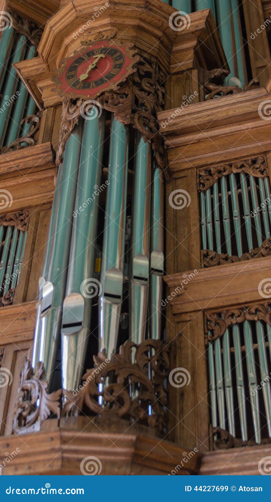 Organ Musical Instrument Detail Stock Image Image of angle, beautiful