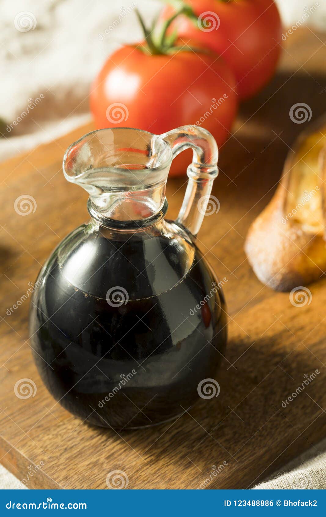 Organic Black Balsamic Vinegar Stock Photo Image of taste, italian