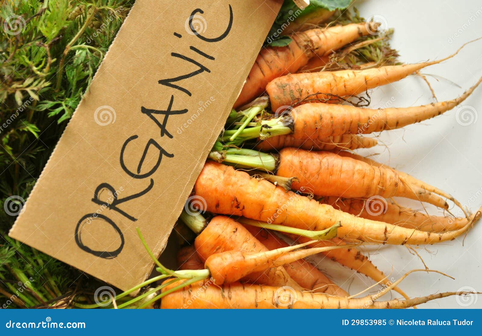 organic , real veggies : carrots