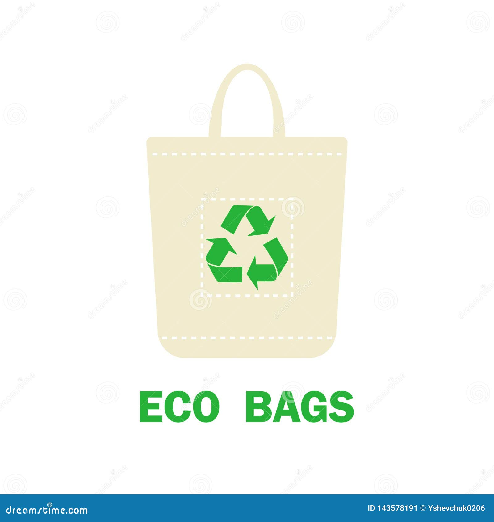 Organic and Eco-bags. Environmental Protection. Say No To Plastic Bags ...