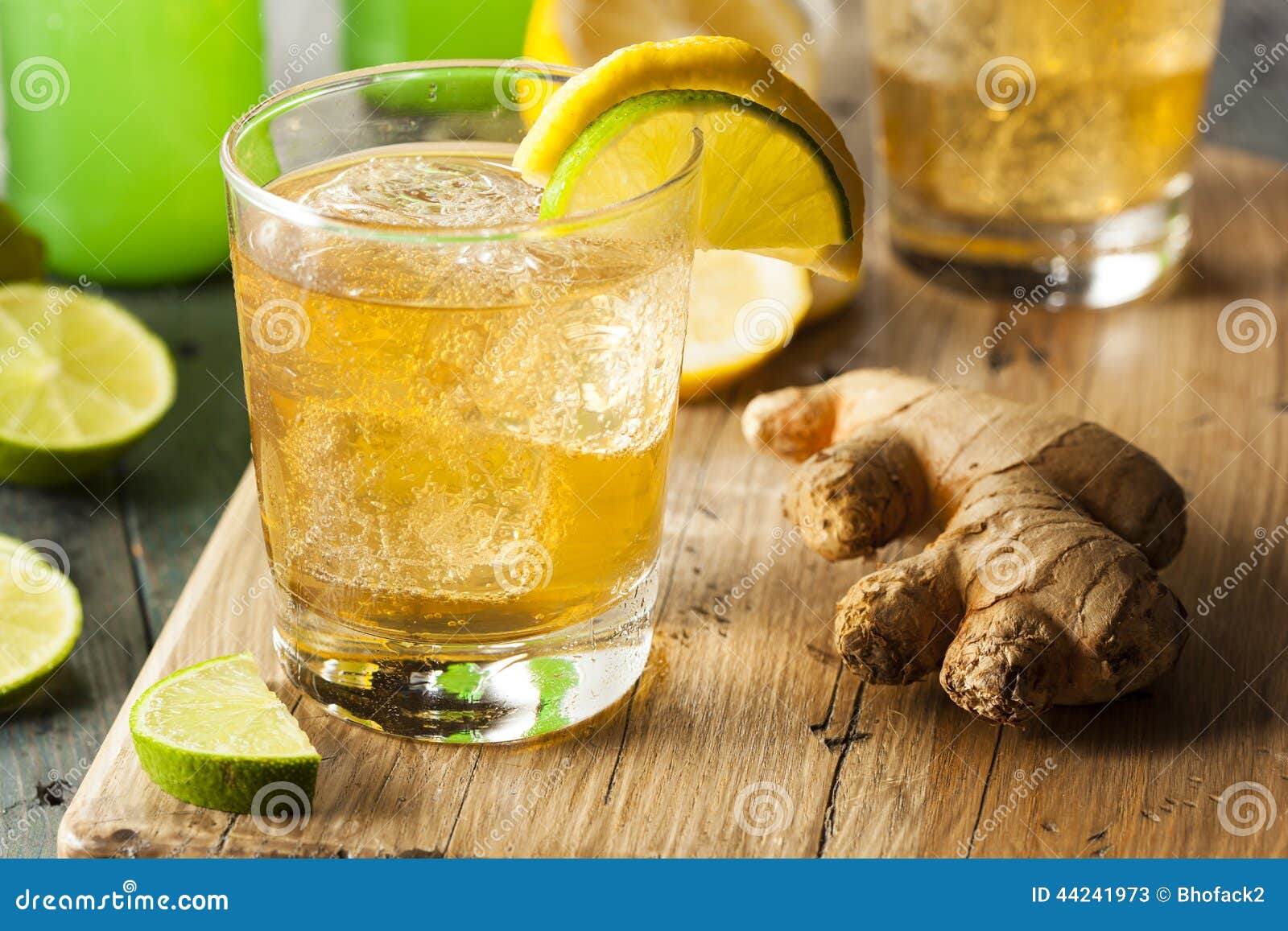 Organic Ginger Ale Soda stock image. Image of food, beer 44241973