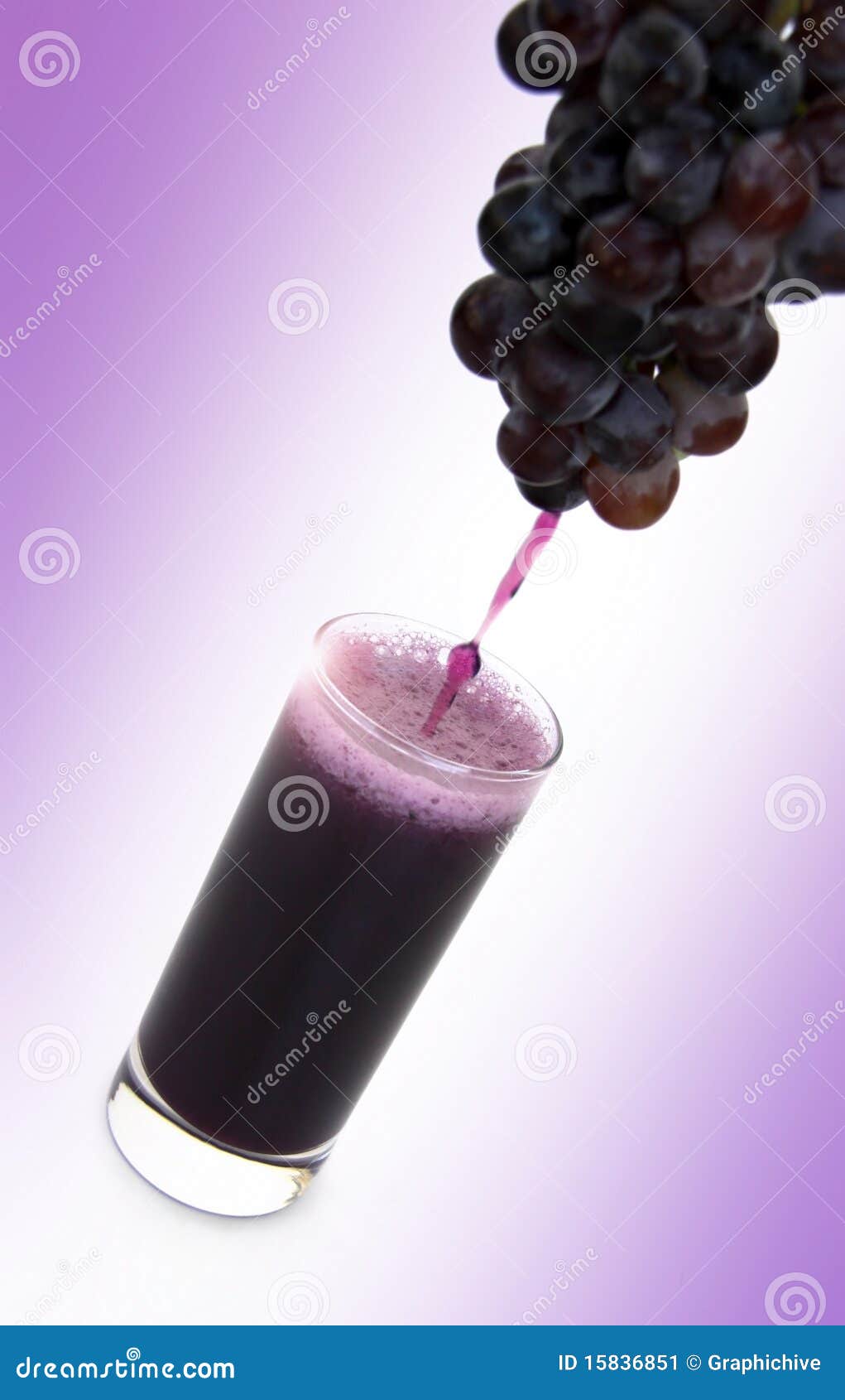 Organic Grape juice stock image. Image of glass, lifestyle - 15836851