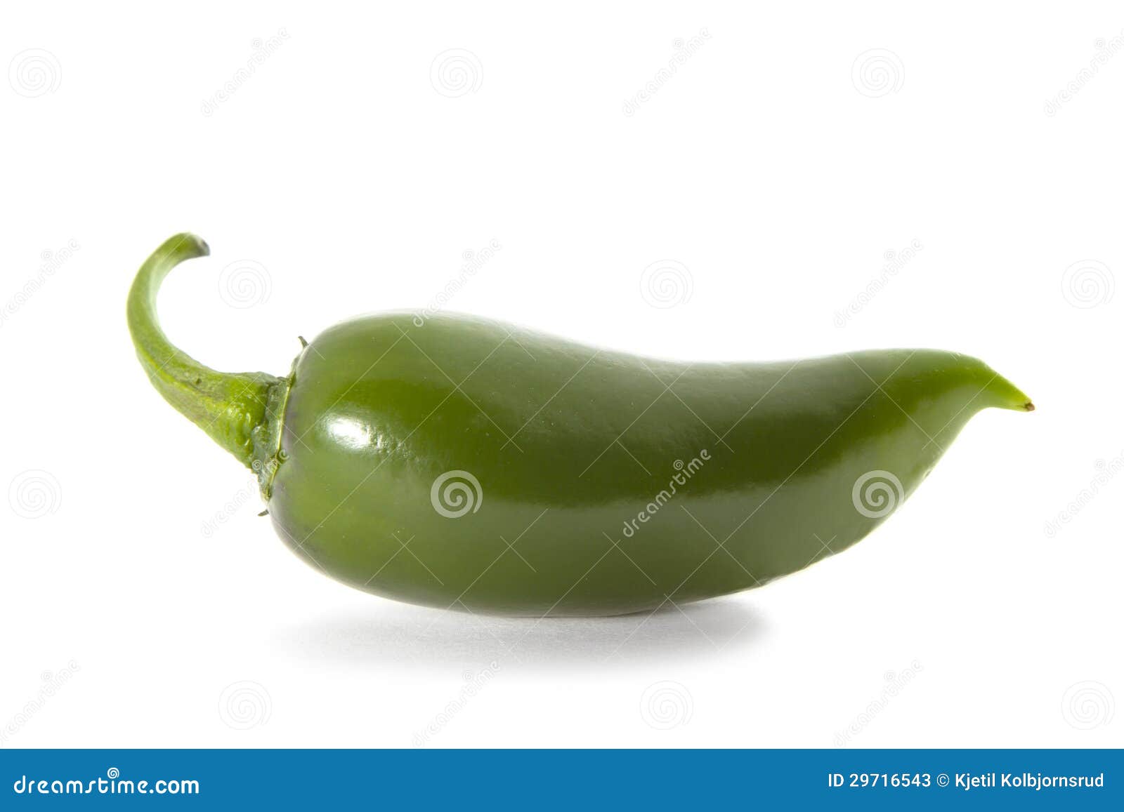 organic green jalapeno pepper