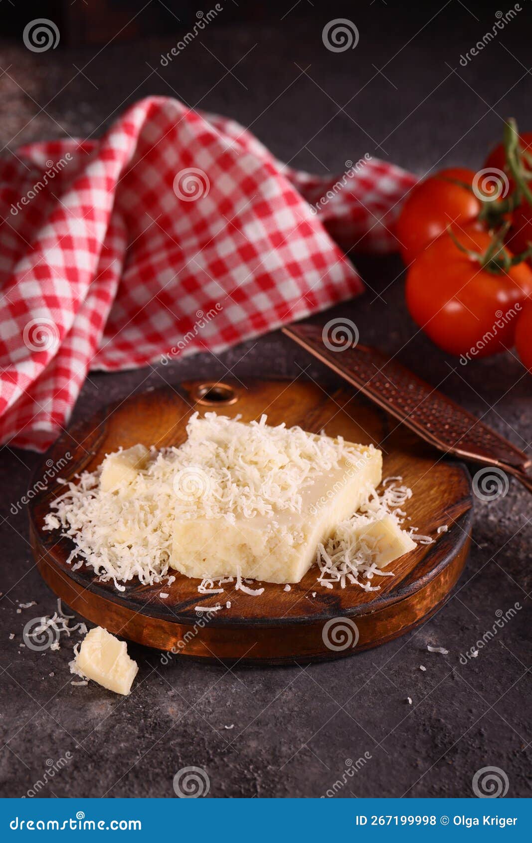Organic Hard Parmesan Cheese Stock Photo Image of wooden, italian