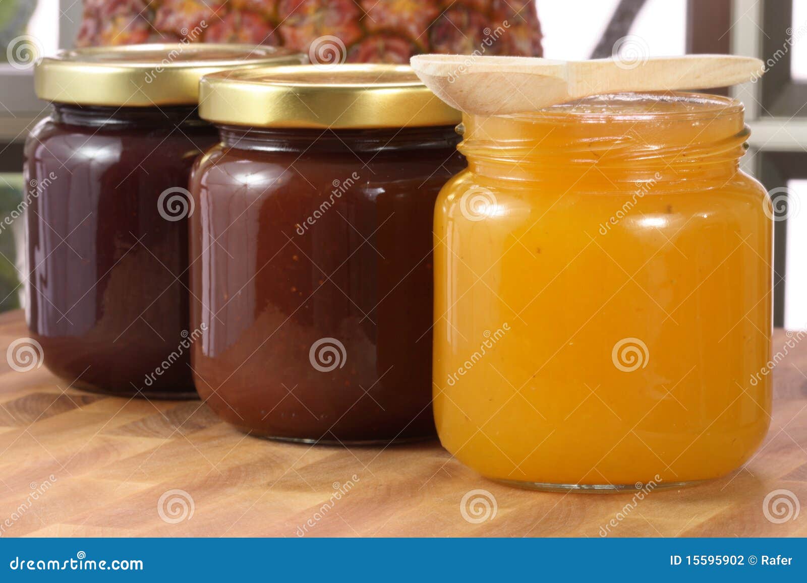 Organic jams stock photo. Image of preserves, sweet, container 15595902