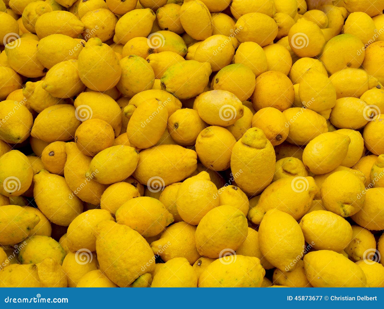Organic lemons stock image. Image of fruit, colorful 45873677