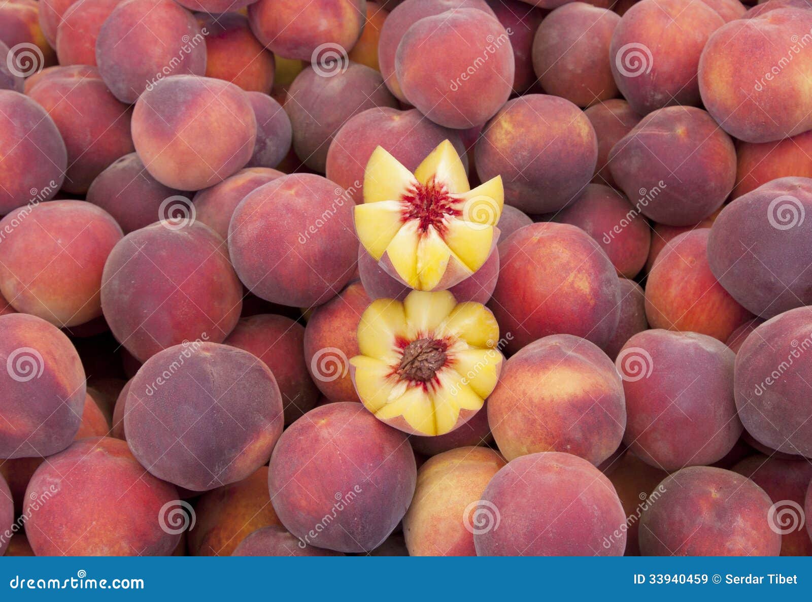 Organic peaches stock image. Image of fiber, agriculture 33940459