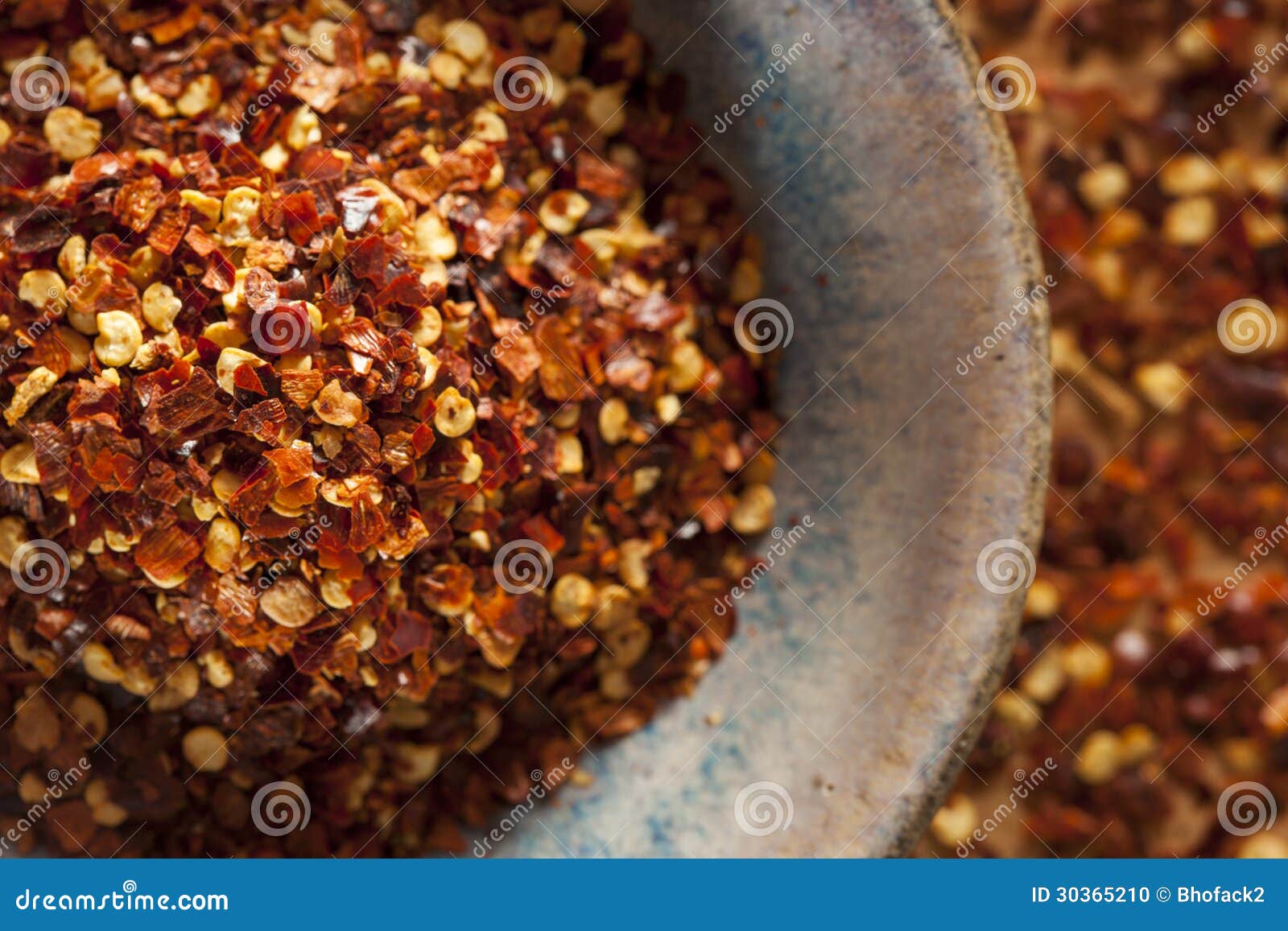 Organic Spicy Red Pepper Flakes Stock Photo Image of cayenne, crushed