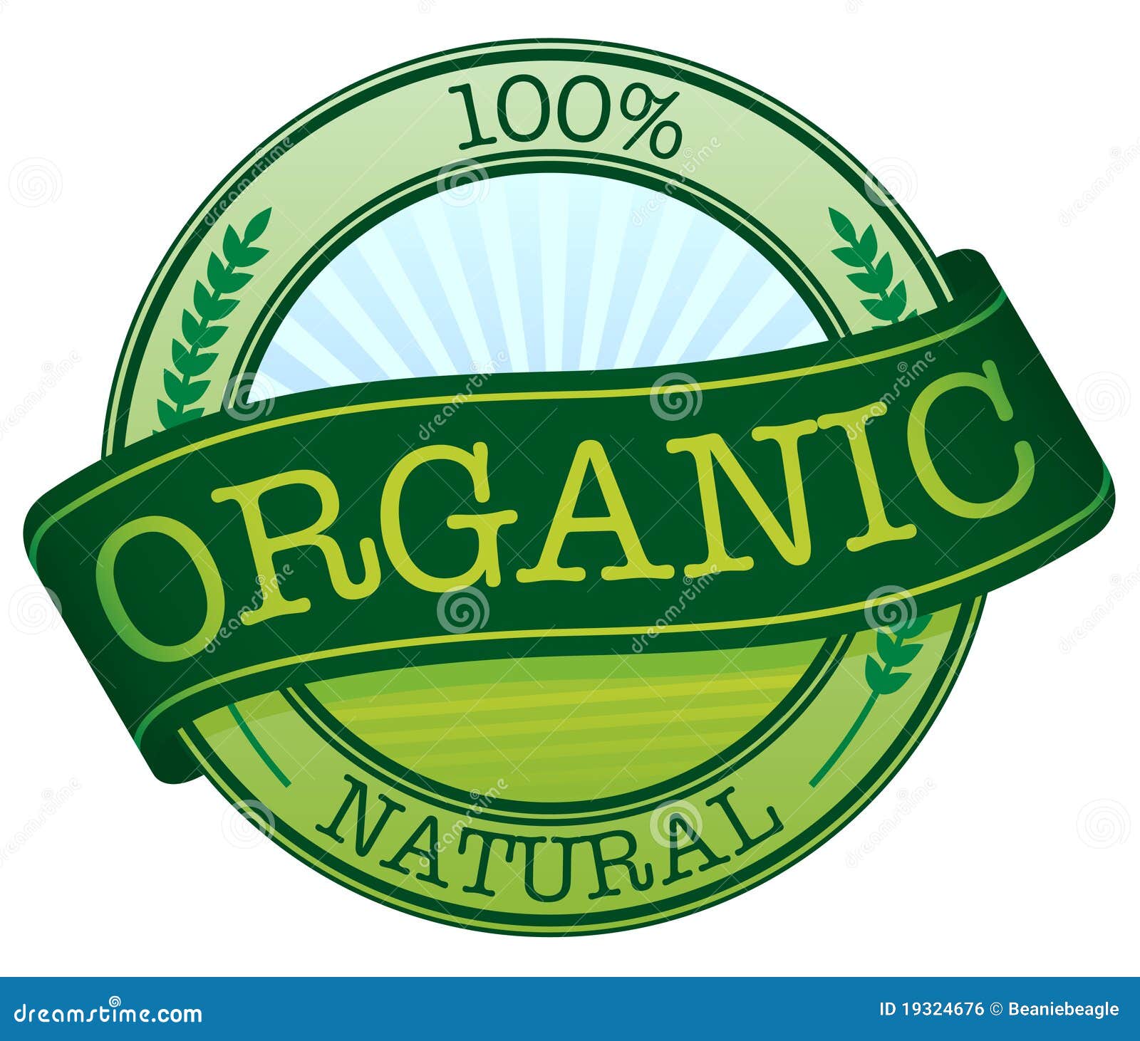 organic sticker