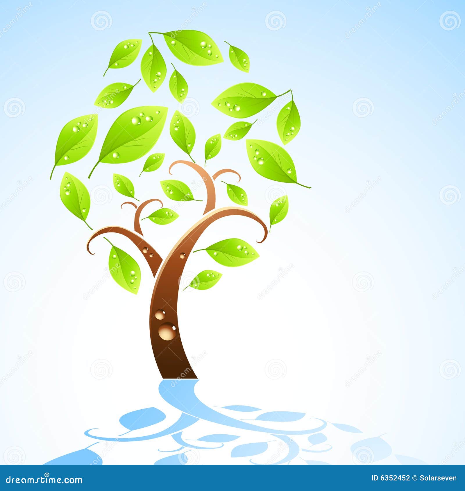  Organic Tree  stock illustration Illustration of fresh 