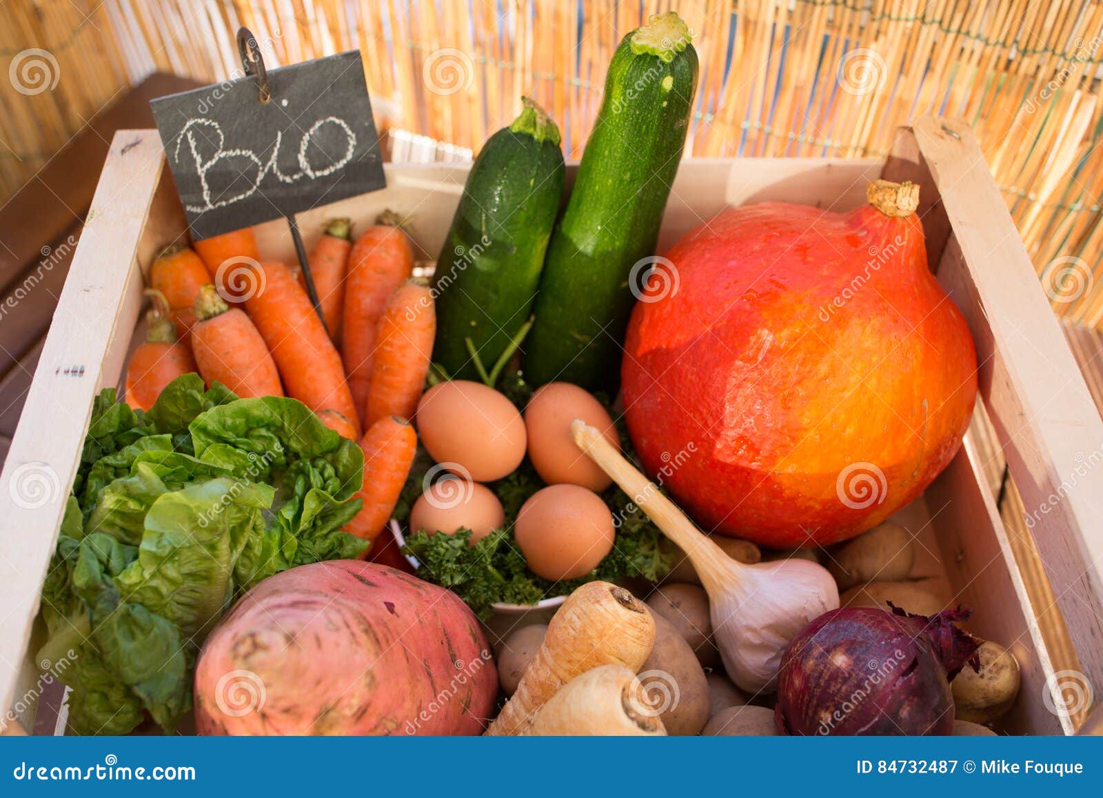 Organic vegetable basket stock image. Image of basket 84732487