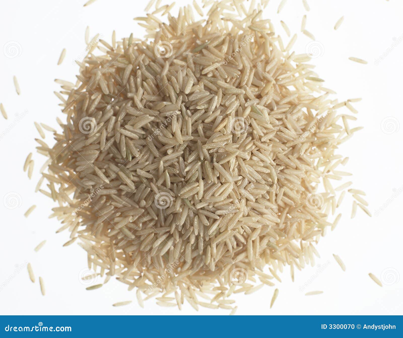 Organische Bruine Basmati Rijst Stock Foto Image of besnoeiing, ingrediënten 3300070