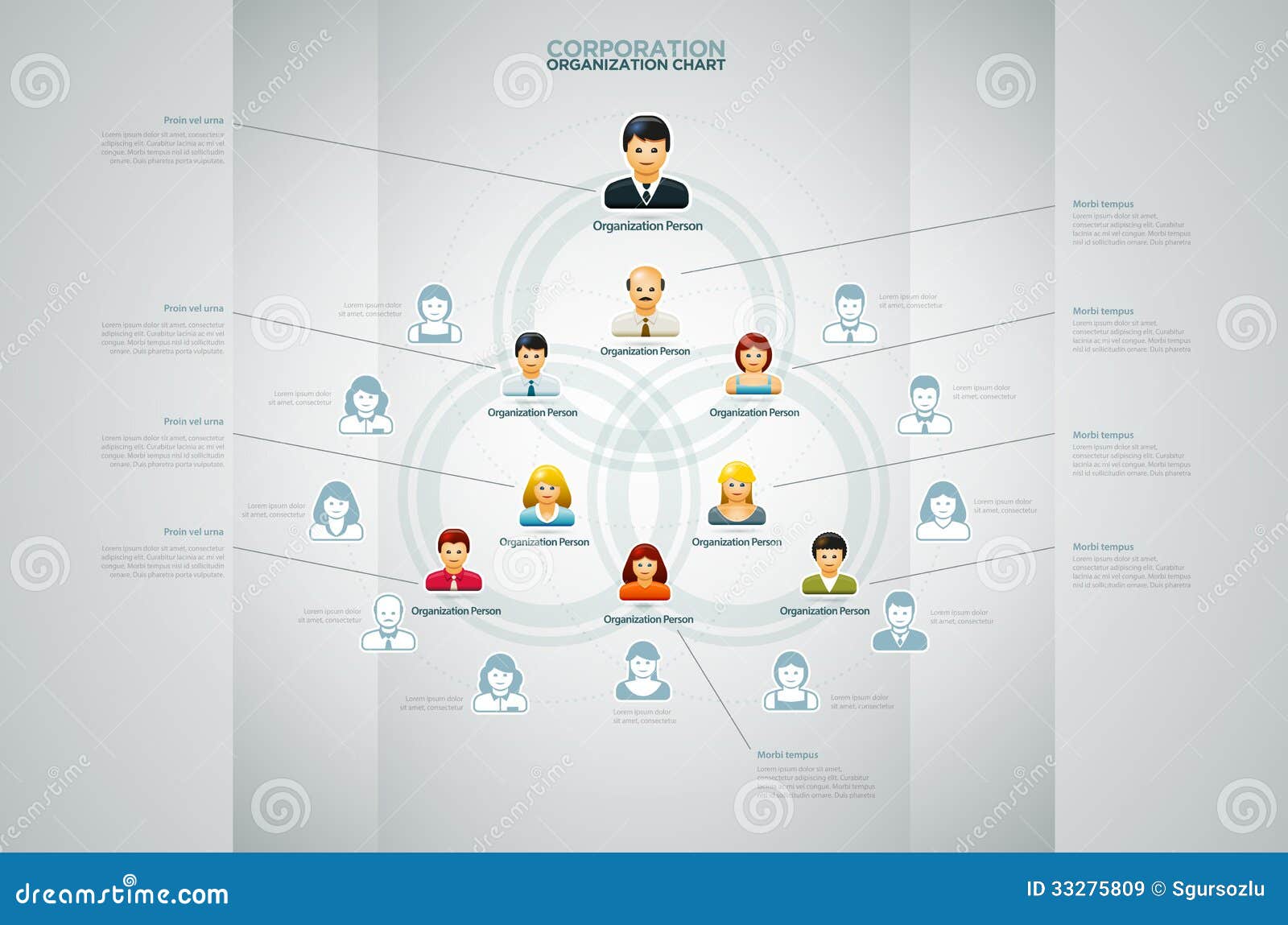 Organization Chart Vector Free Download