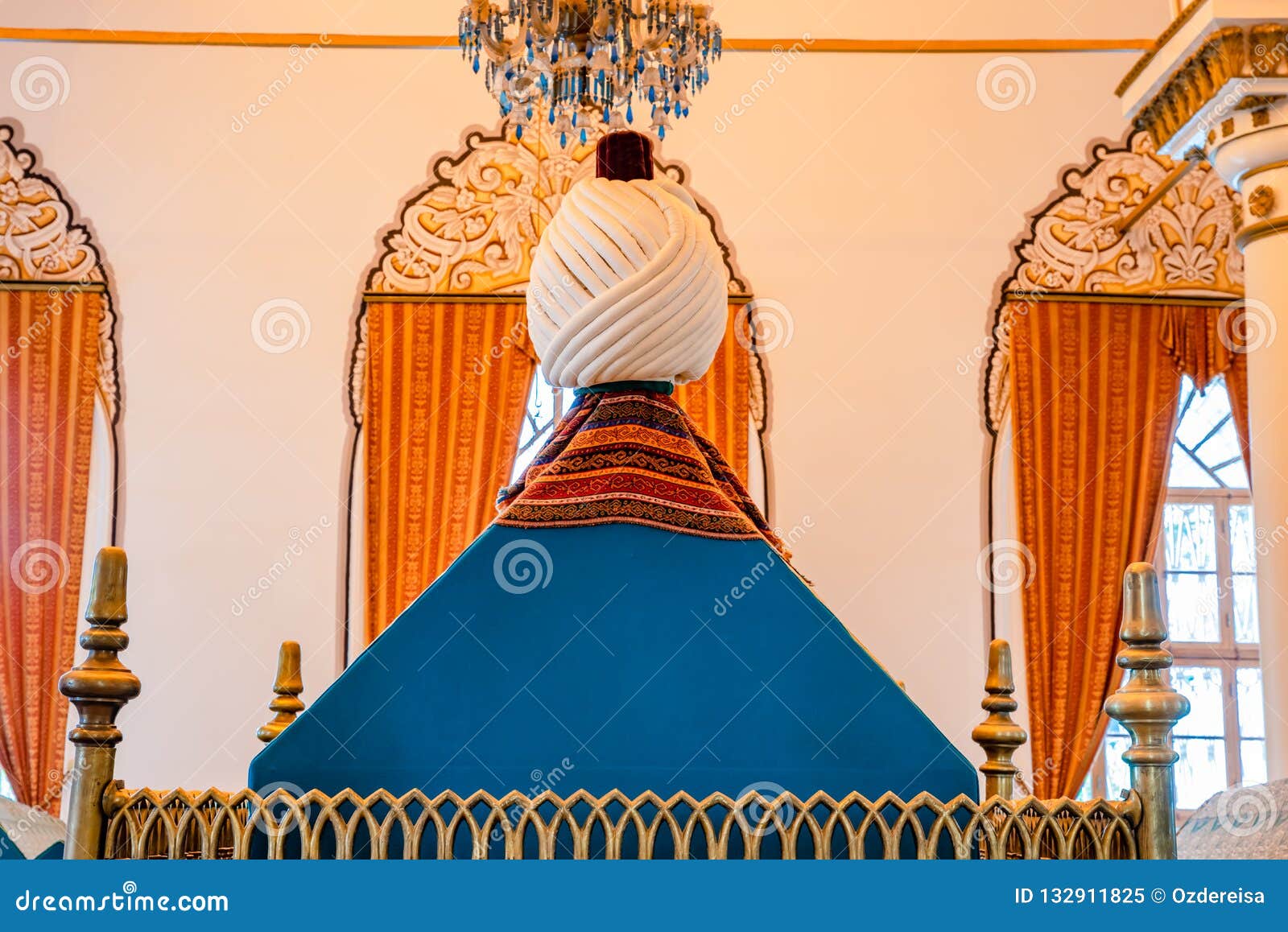 orhan gazi tomb,mausoleum in bursa, turkey