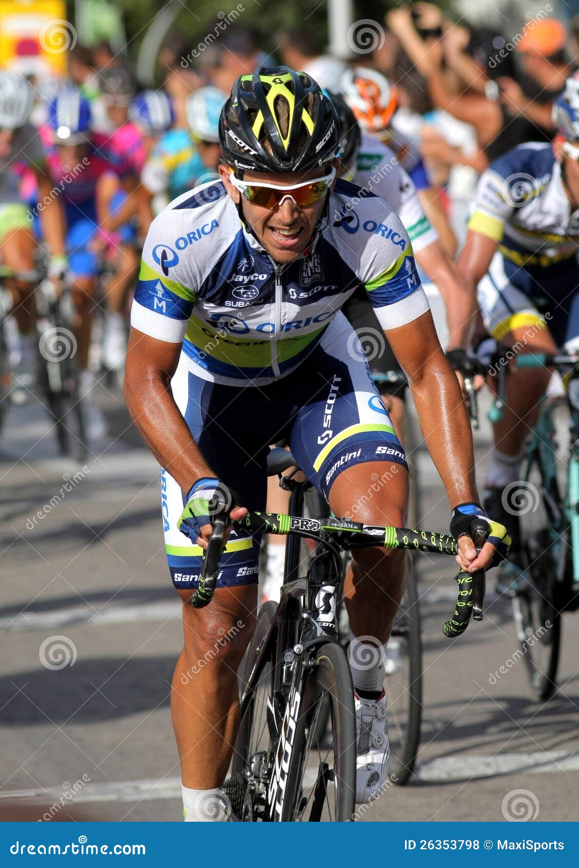 Orica Greenedge Australian Cyclist Allan Davis Editorial Stock Photo ...