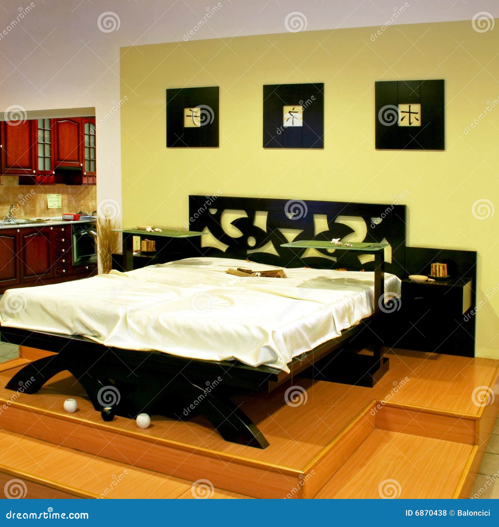 Oriental apartment stock photo. Image of wooden, interior 6870438