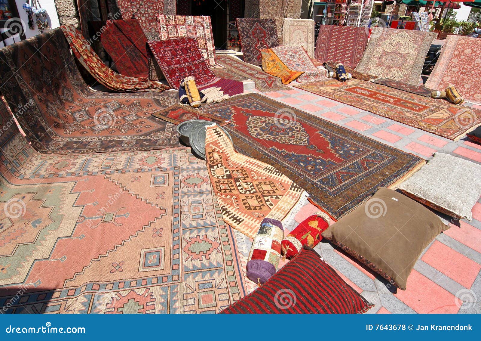 Oriental Carpets stock photo. Image of carpets, turkish 7643678