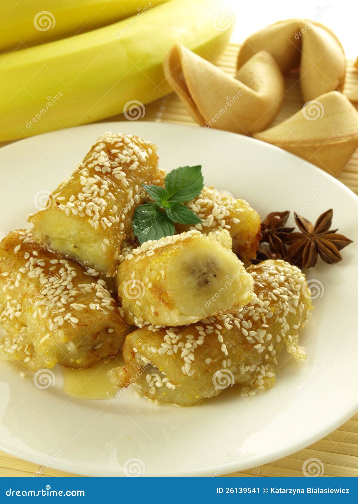 Oriental dessert stock image. Image of leaf, closeup 26139541