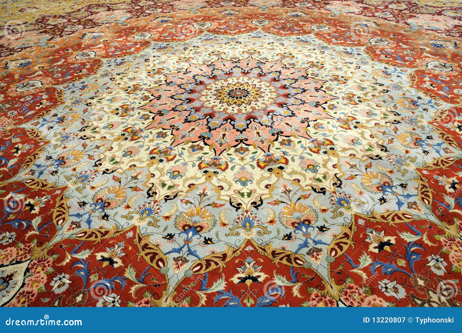 Oriental handmade carpet stock image. Image of vibrant 13220807