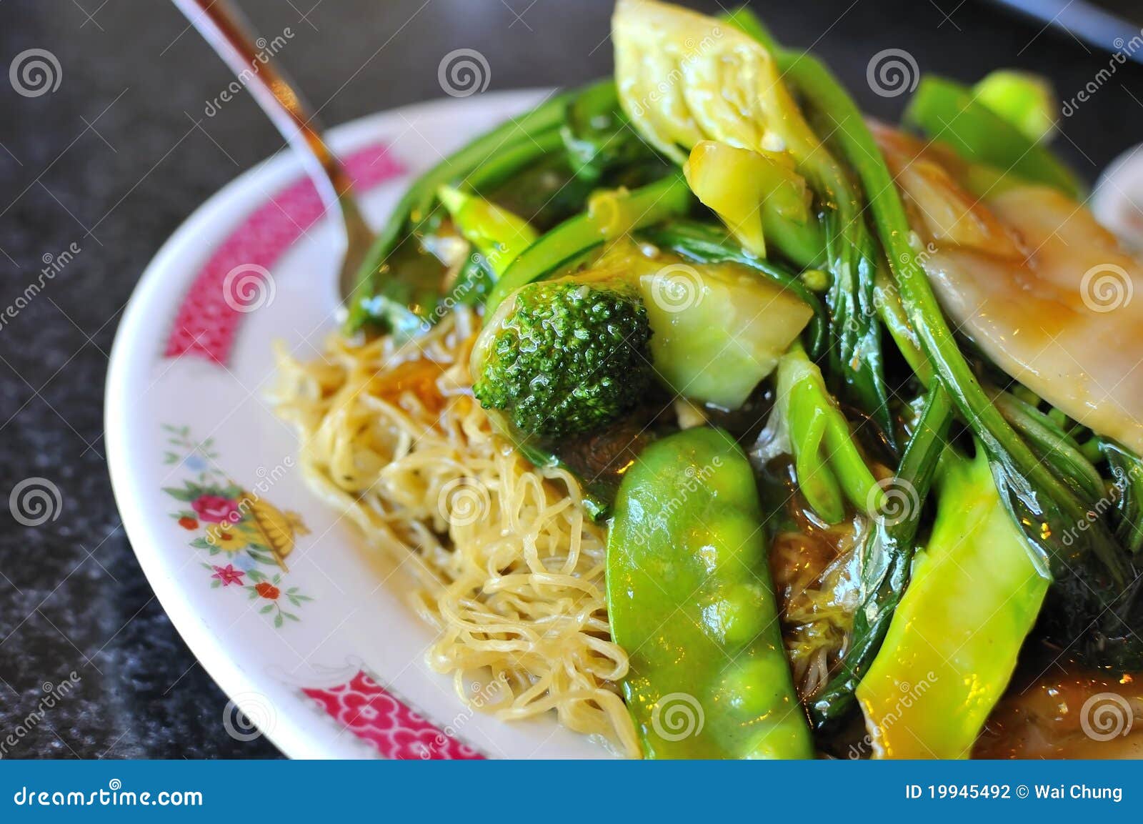 Oriental Style Noodle Cuisine Stock Photo Image of hoon, delicious