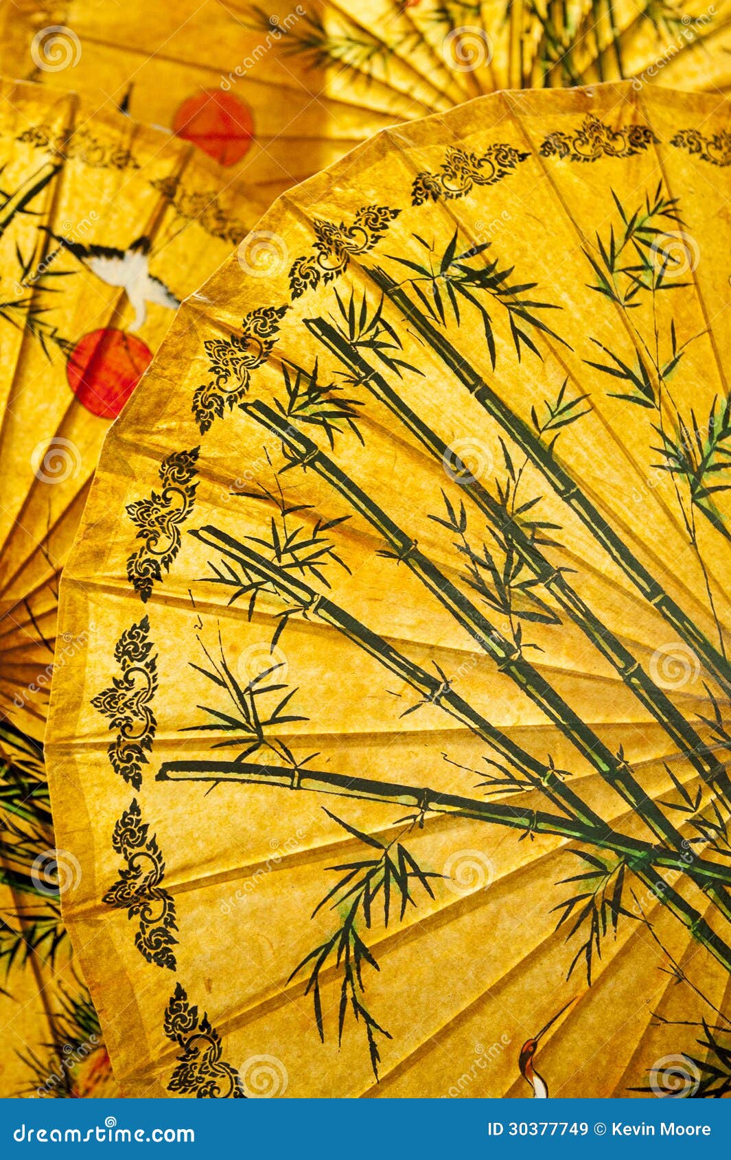 Oriental umbrellas stock image. Image of asian, pattern 30377749
