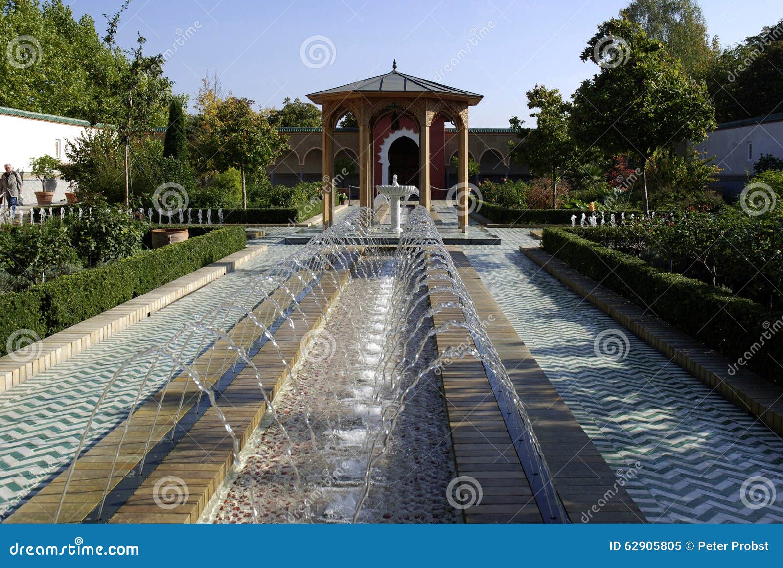 Orientalischer Garten In Berlin Deutschland