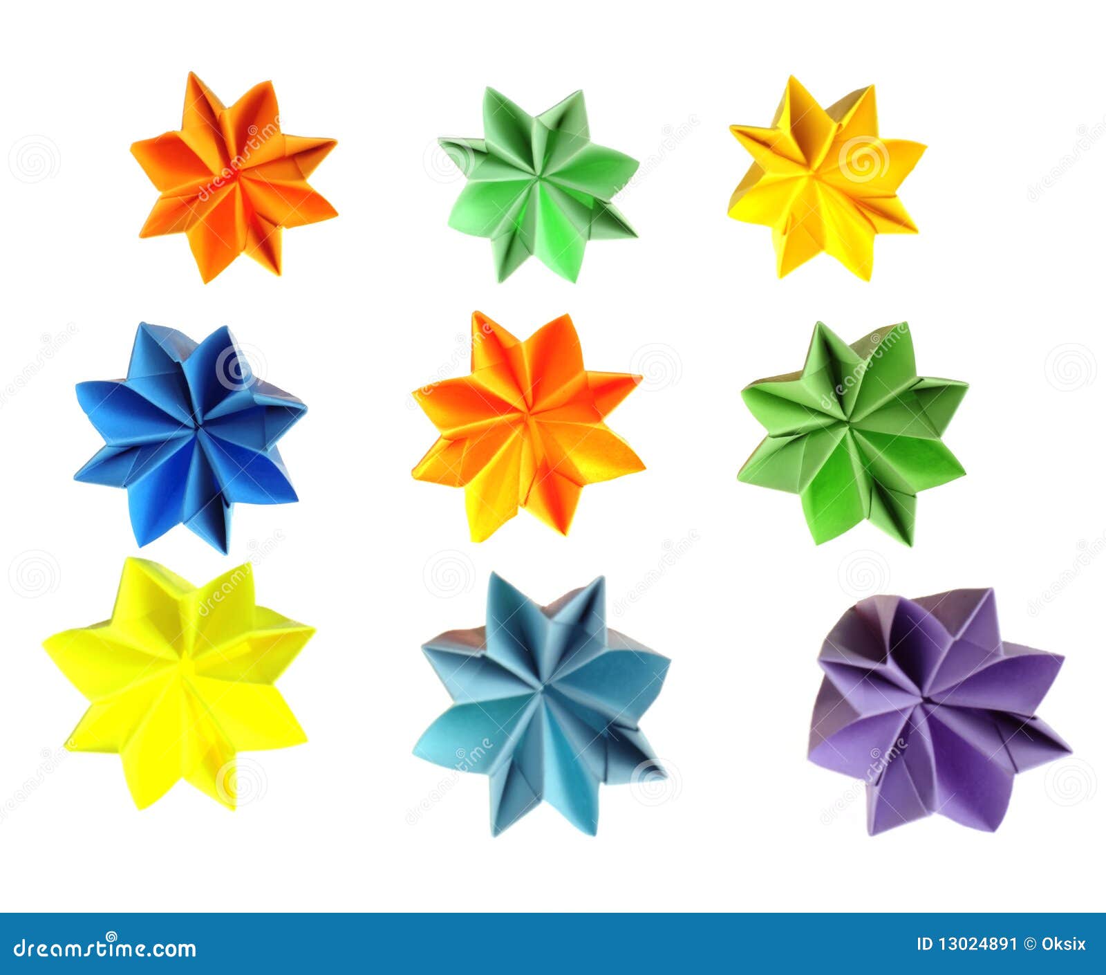 Origami flowers stock image. Image of figure, contemporary 13024891