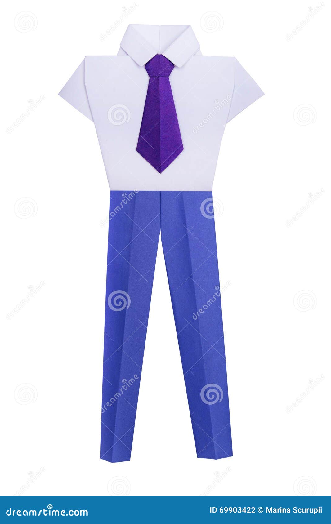 Origami mens clothing stock photo. Image of style, origami - 69903422