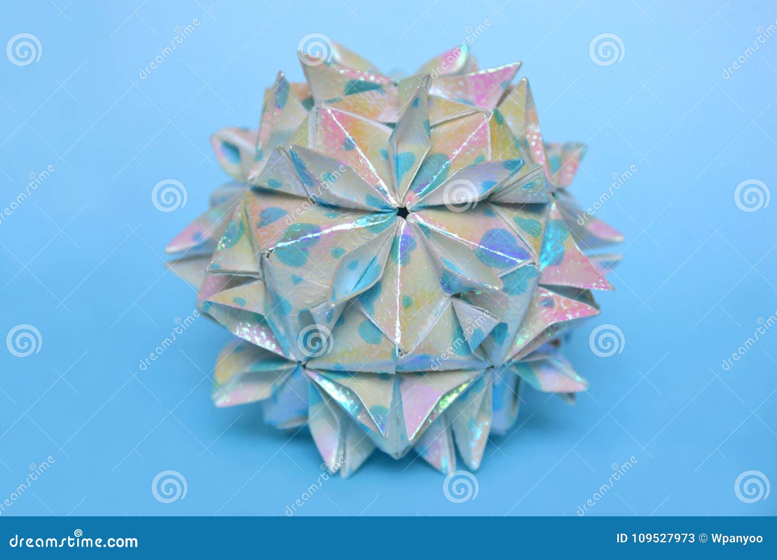 Origami Modulaire Fleurs De Cerisier Image Stock Image Du