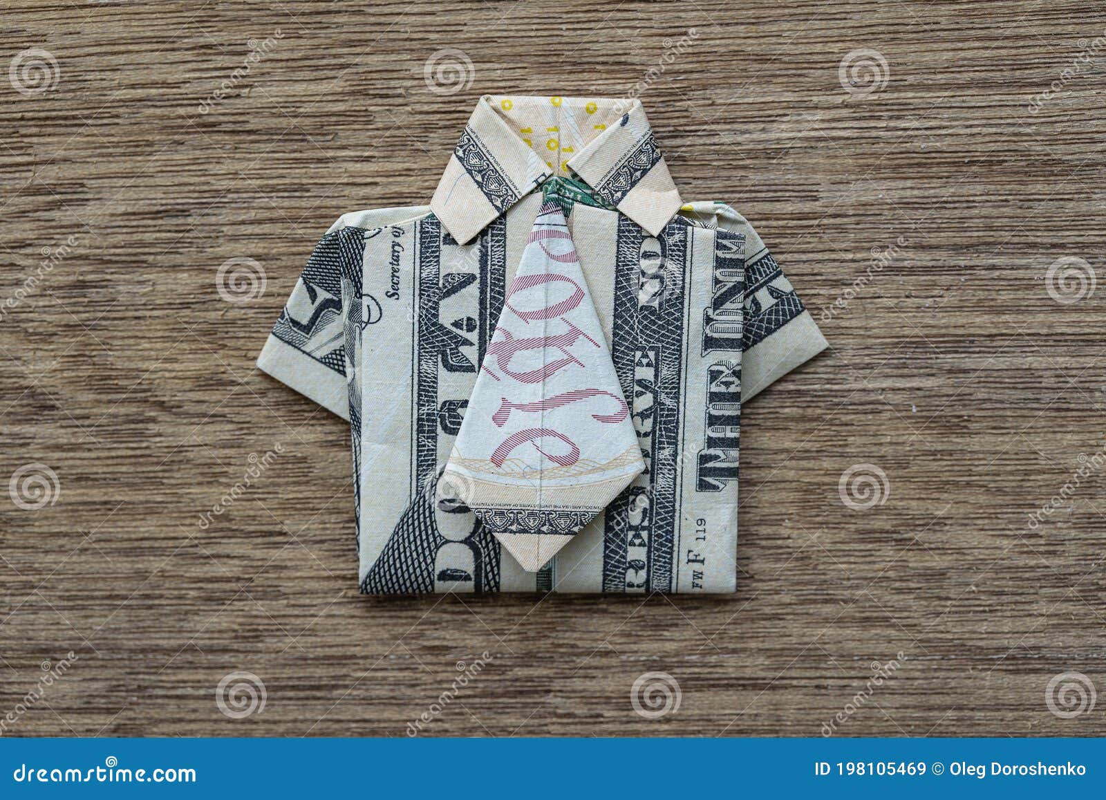 picture Dollar T Shirt Origami origami shirt made of dollar banknote on wooden background closeup dollar bill t shirt stock image image of folded collar 198105469
