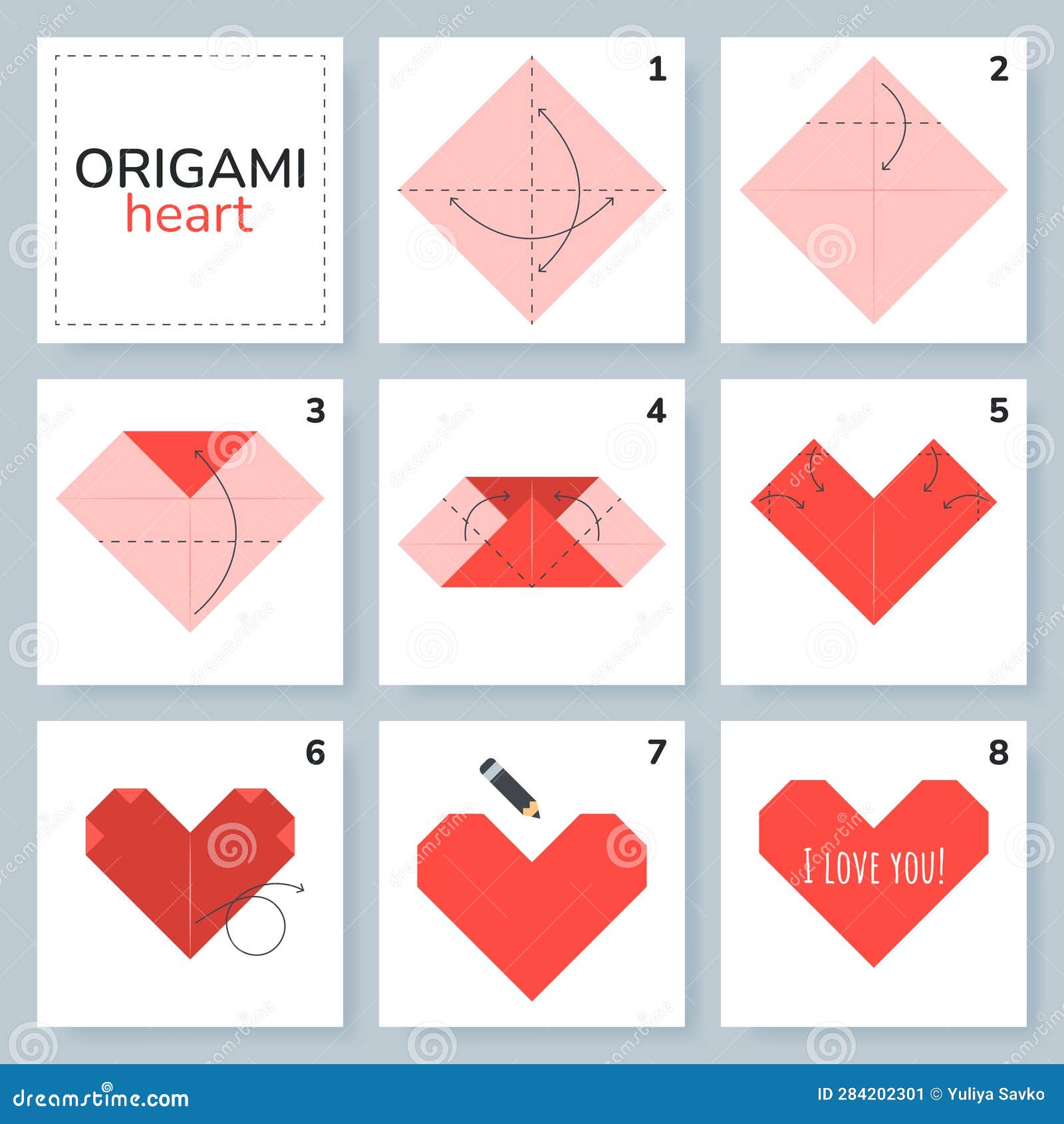 Origami Tutorial Heart free-images-petal-love-heart-red-romance-box-pink-present-art