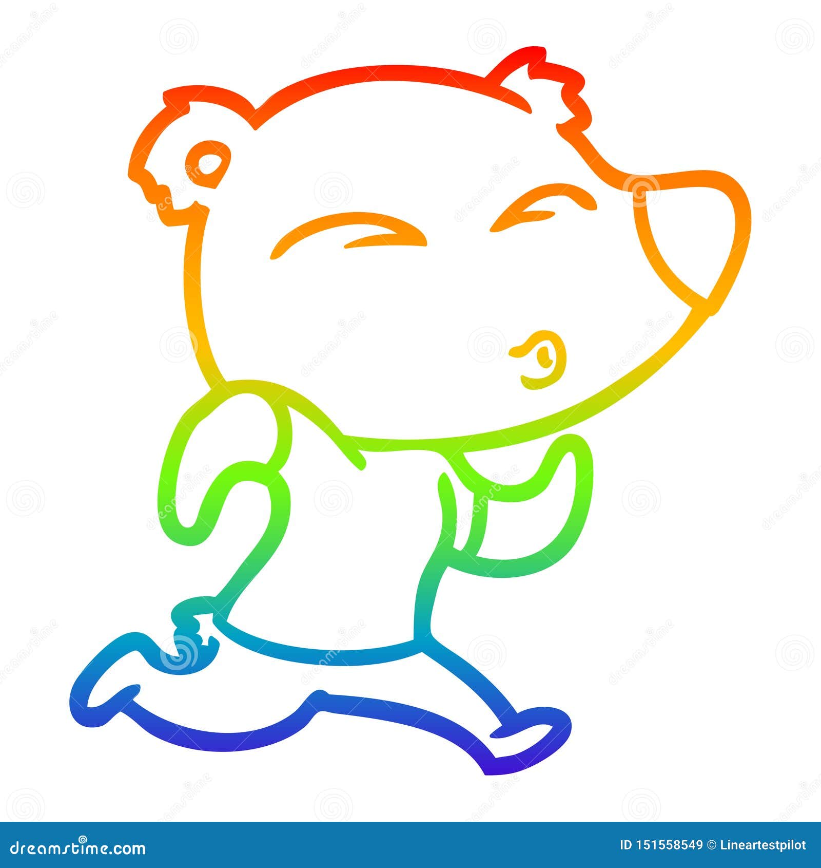 Drawing cartoon bear in Sketch — speedrun ;) - UpLabs