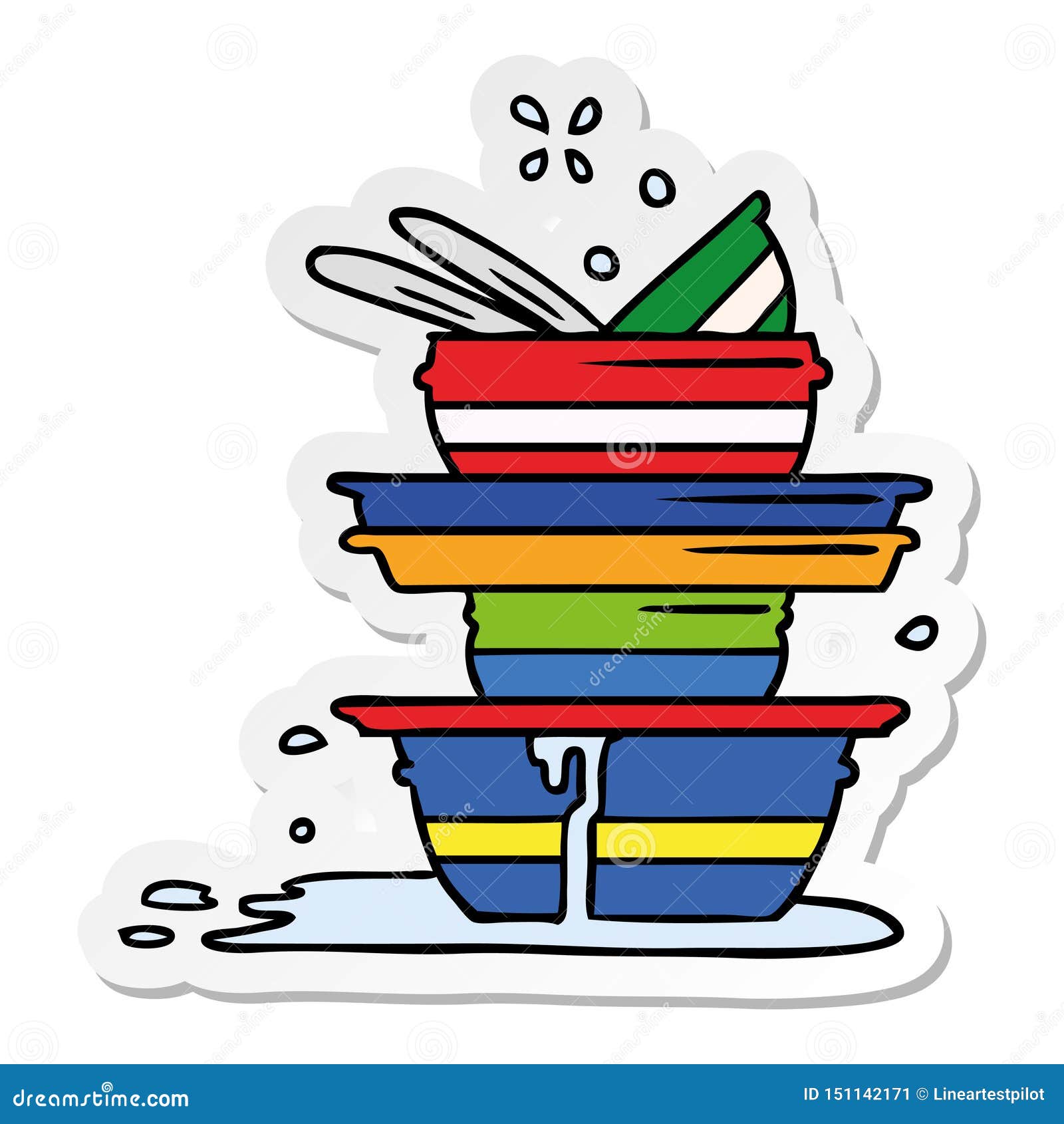 freestack of dirty plates cartoon freestack of dirty plates cartoon