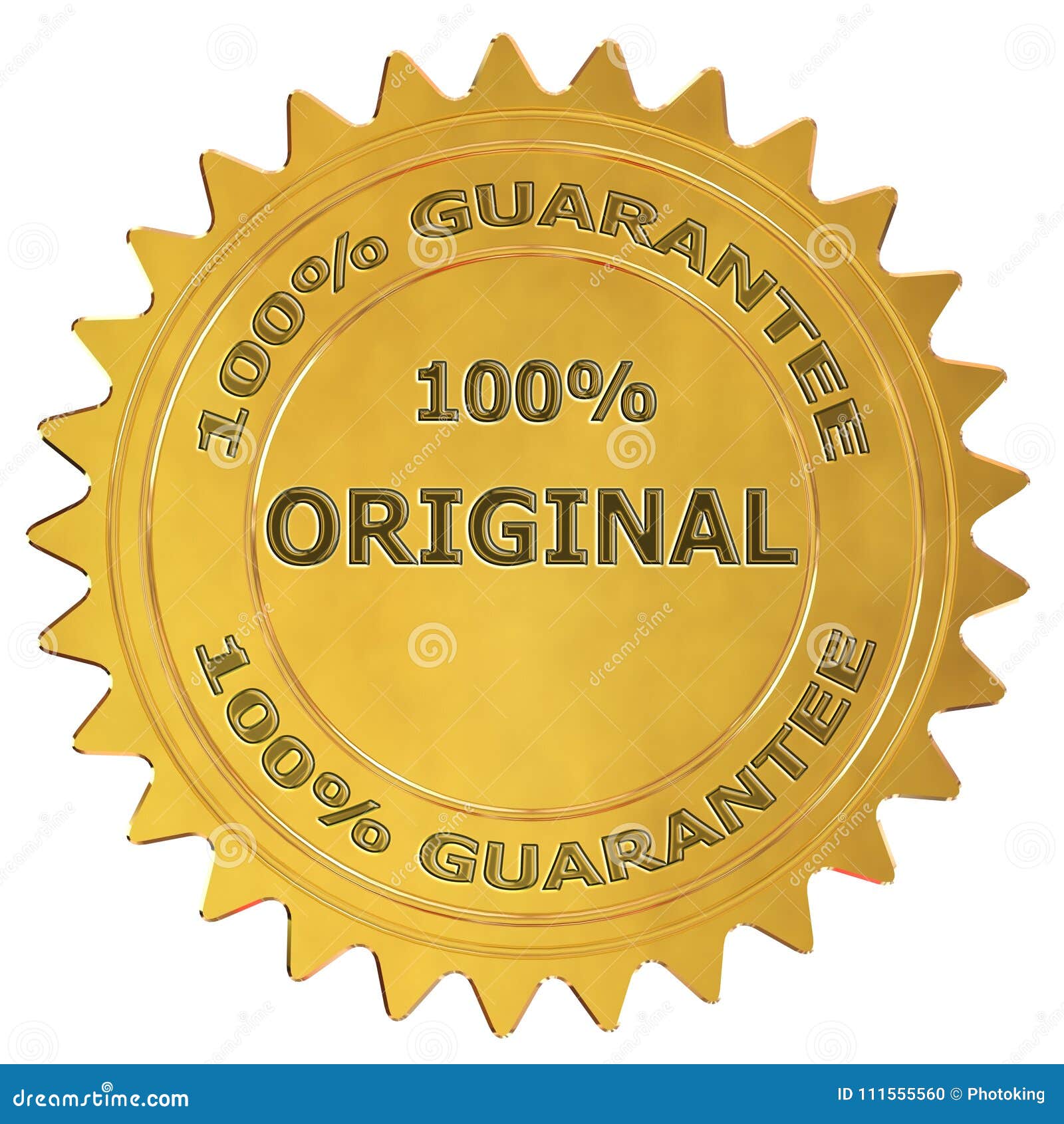 100 Original Guarantee Label Stock Illustration Illustration of
