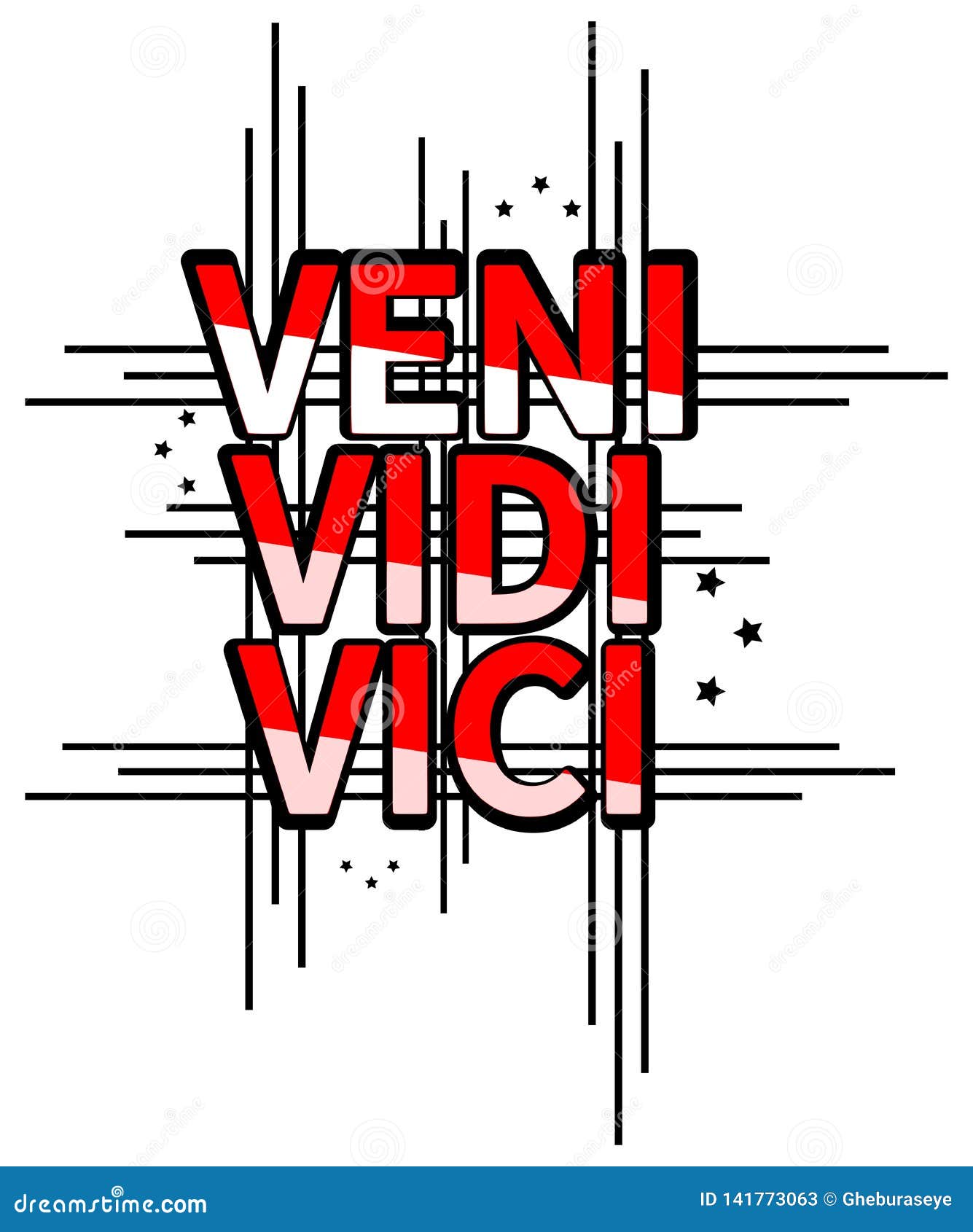 Veni, Vidi, Vici Stock Photo, Picture and Royalty Free Image