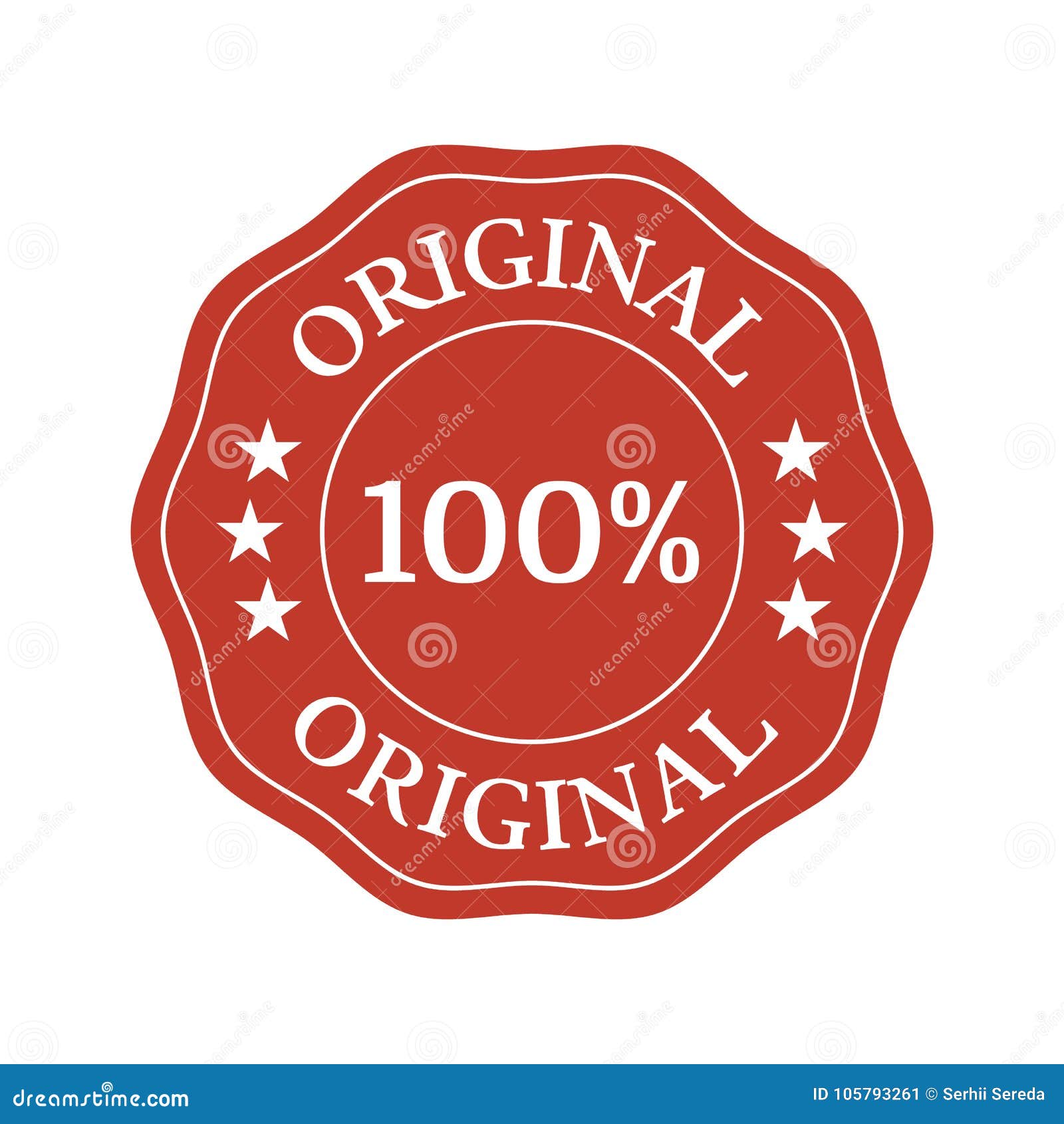 Original Flat Stars Background Vector Illustration | CartoonDealer.com