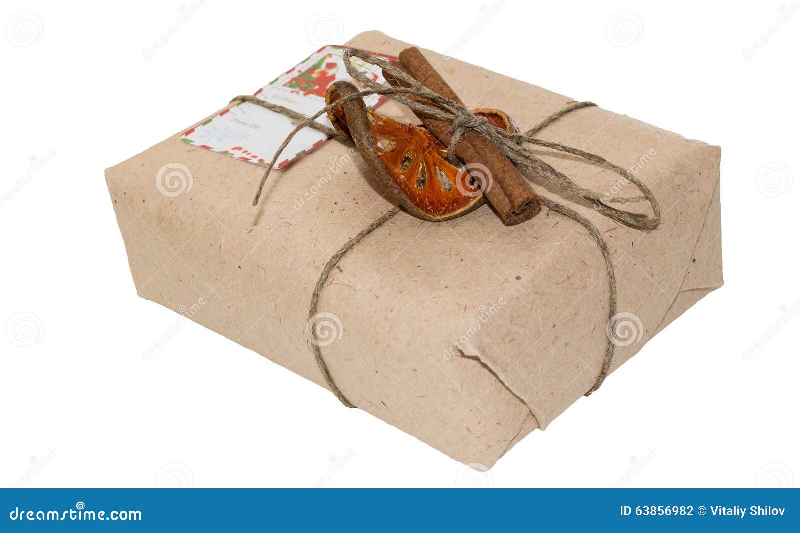 Original Gift Packing from a Technical Paper (carton) Stock Photo - Image  of holiday, technical: 63856982