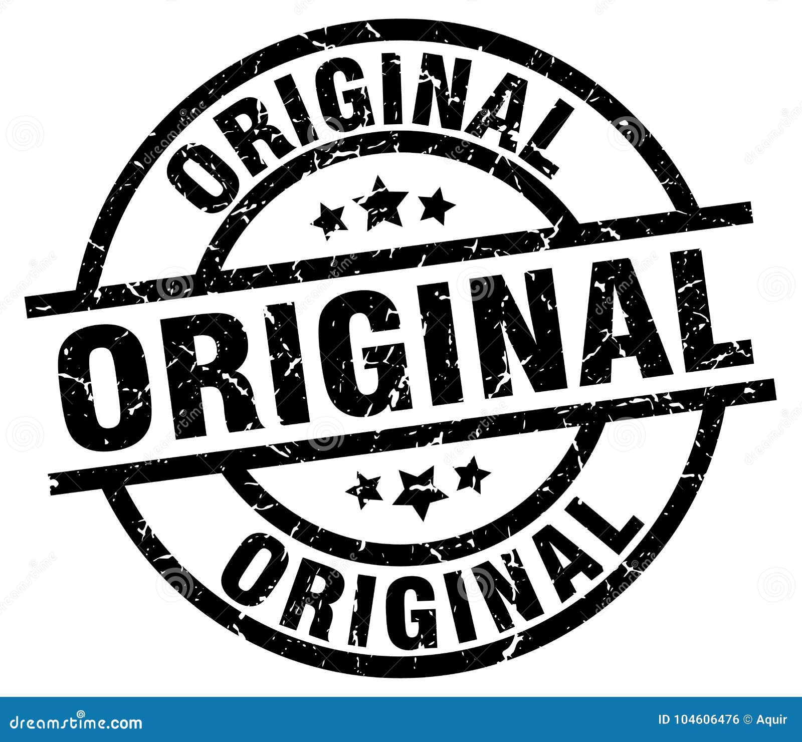 Original stamp Royalty Free Vector Image - VectorStock