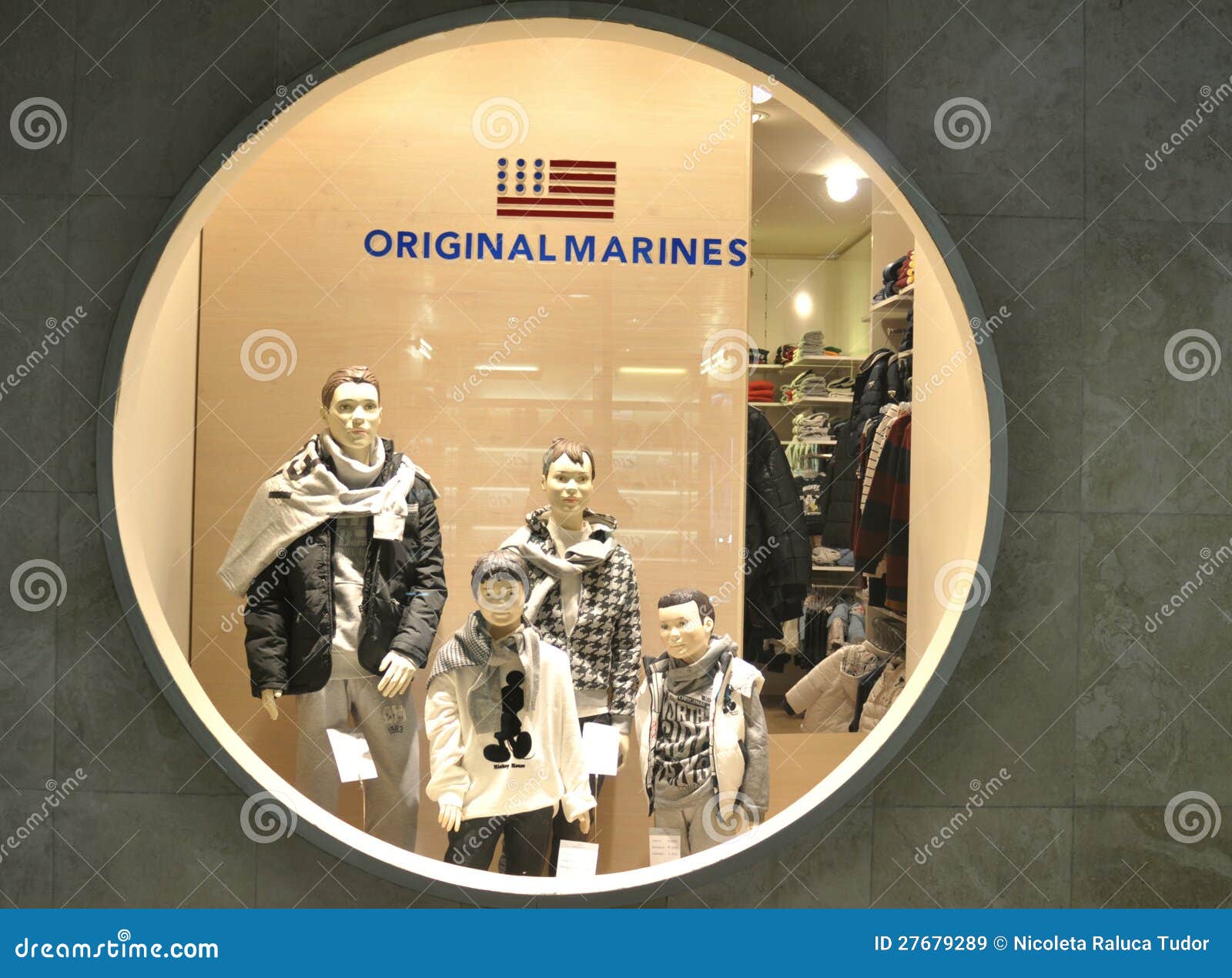 Original Marines Winter Luxury Fashion Shop in Italy Editorial Stock Image  - Image of boutique, glass: 27679289